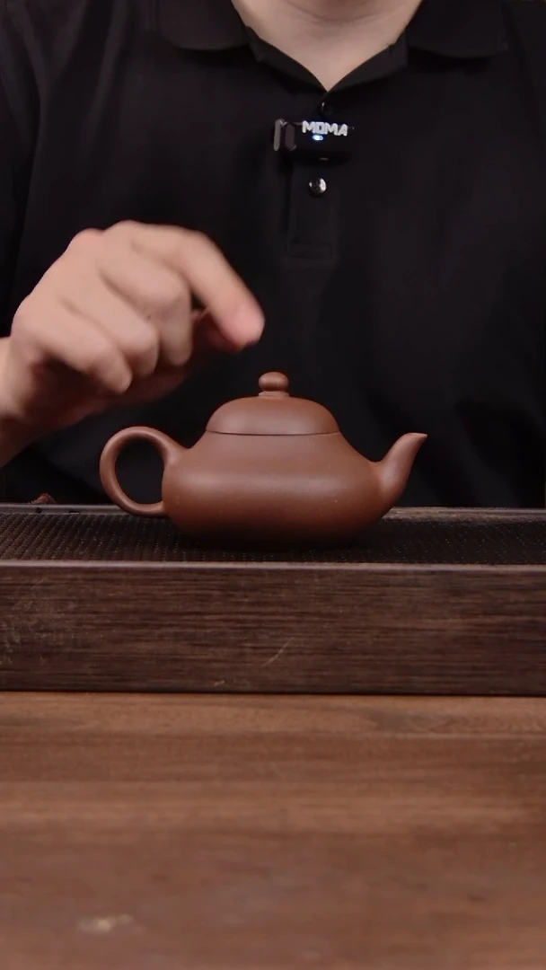 茶壶紫砂紫泥梨形！！！170CC
