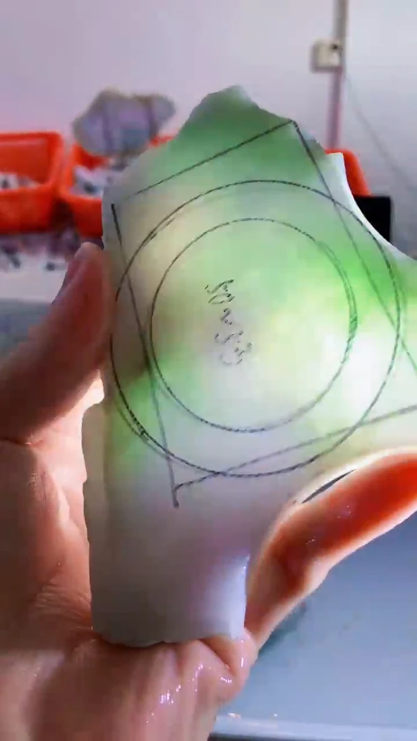 颈饰未镶嵌翡翠缅甸A货翡翠684