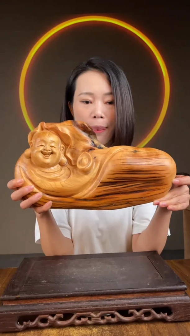 柏木（崖柏）手工摆件,先抢先得! 编号:166