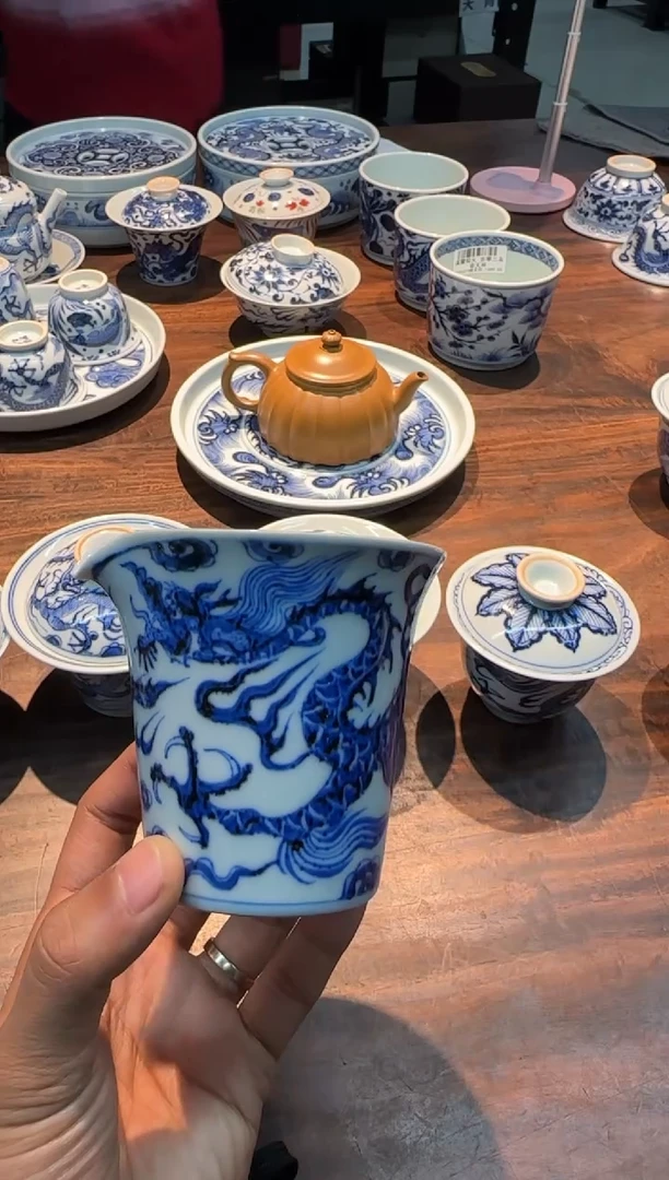 【闪购商品】溪蘭仰元 云龙纹方肩公道杯