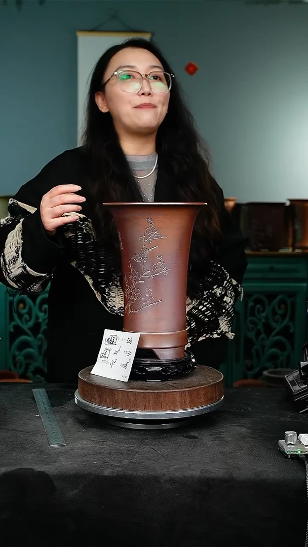 紫砂花盆5386+s颜色不挑