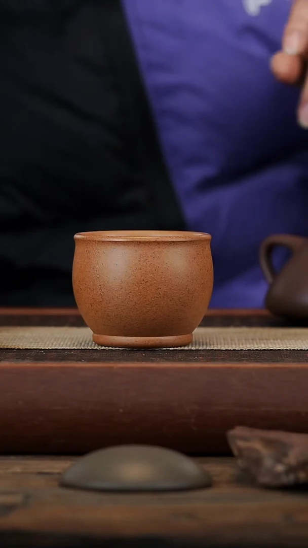 茶壶紫砂黑墩头缸杯150容量