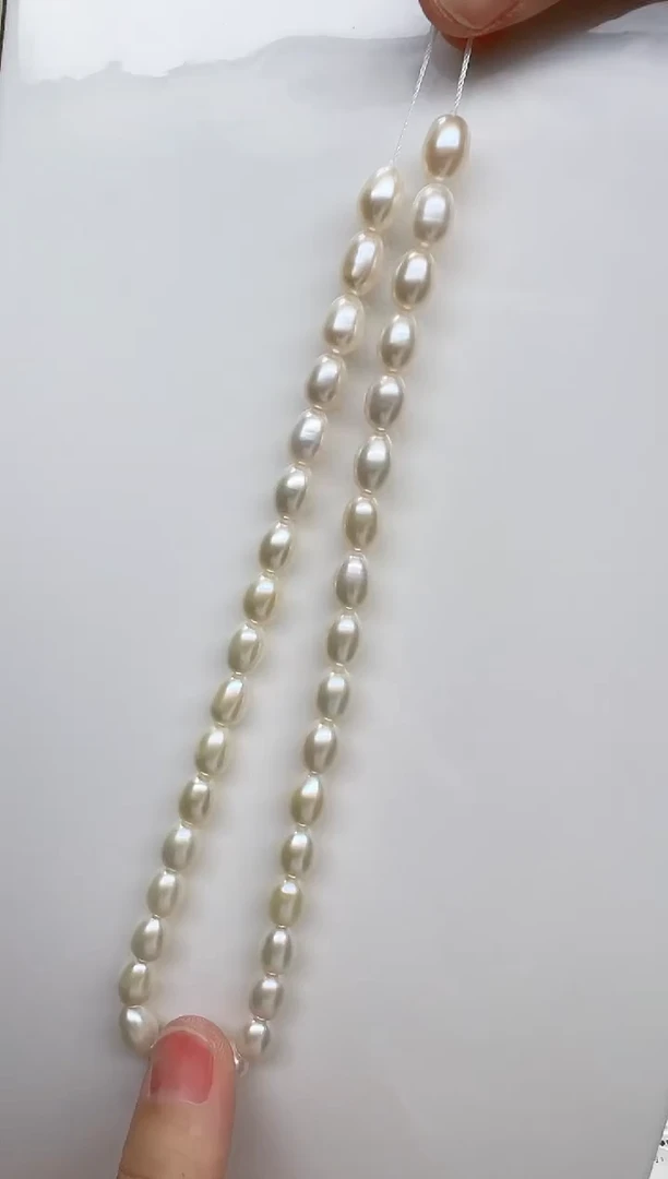 项链未镶嵌淡水珍珠白色8mm