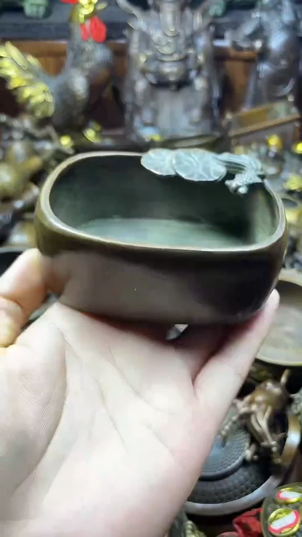 闪购链接，点击下单，有运费险，铜摆件