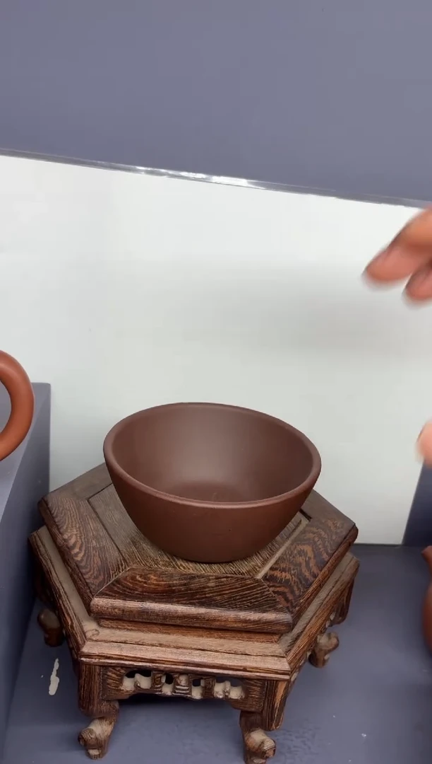 茶壶紫砂台西紫泥 碗杯