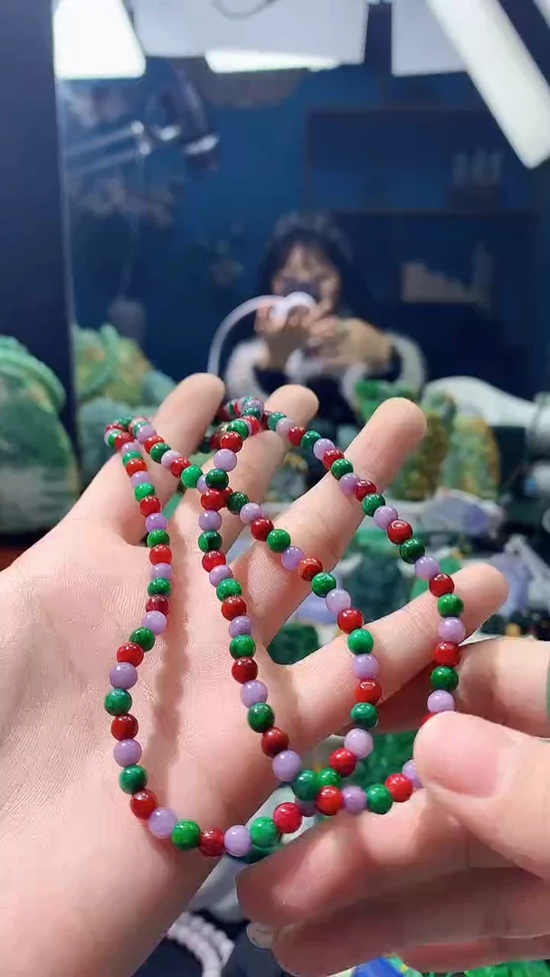 颈饰未镶嵌翡翠天然缅甸翡翠a货