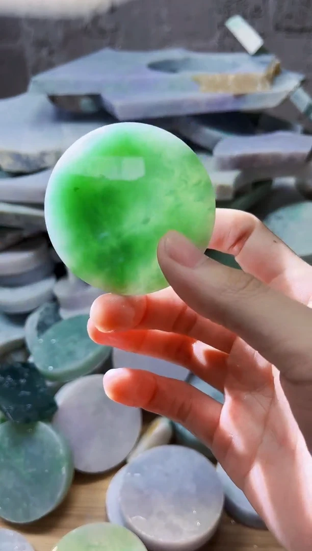 裸石翡翠翡翠a货正品玉石陈882