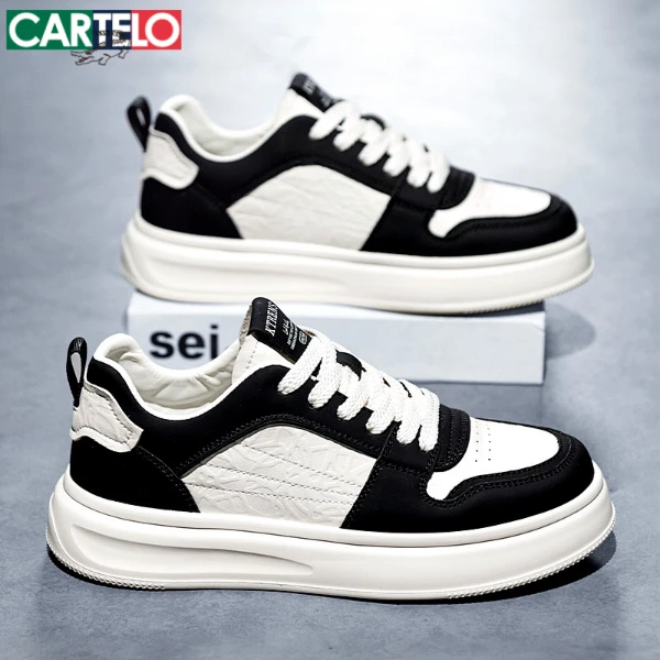 卡帝乐鳄鱼小白鞋子男款板鞋秋季百搭透气休闲潮鞋干净感痞帅男鞋