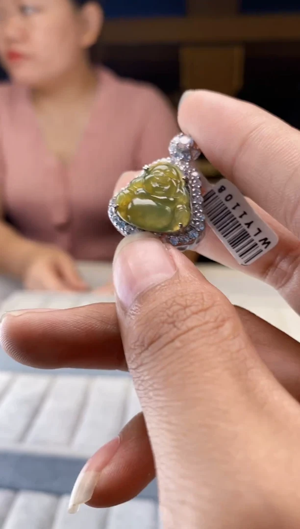 翡翠未镶嵌颈饰天然翡翠拍一发一多样性发货
