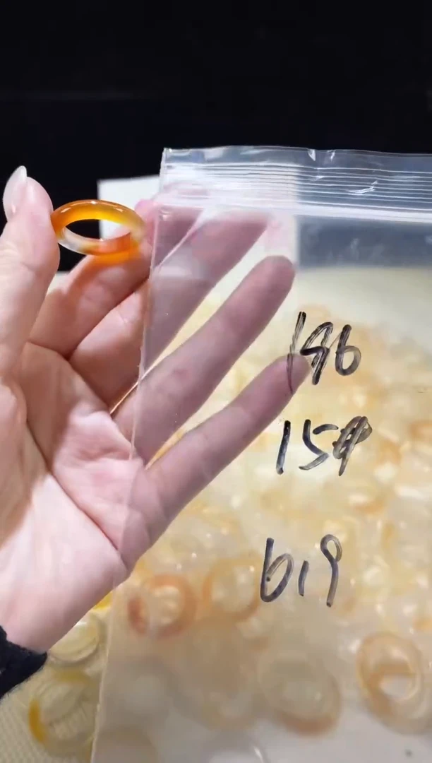 未镶嵌戒指玛瑙/玉髓196