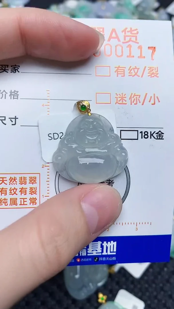 【闪购商品】翡翠颈饰18K金镶嵌45345345345