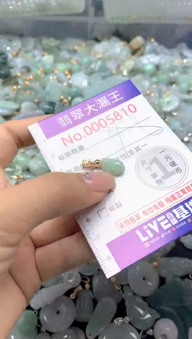 颈饰未镶嵌翡翠5810