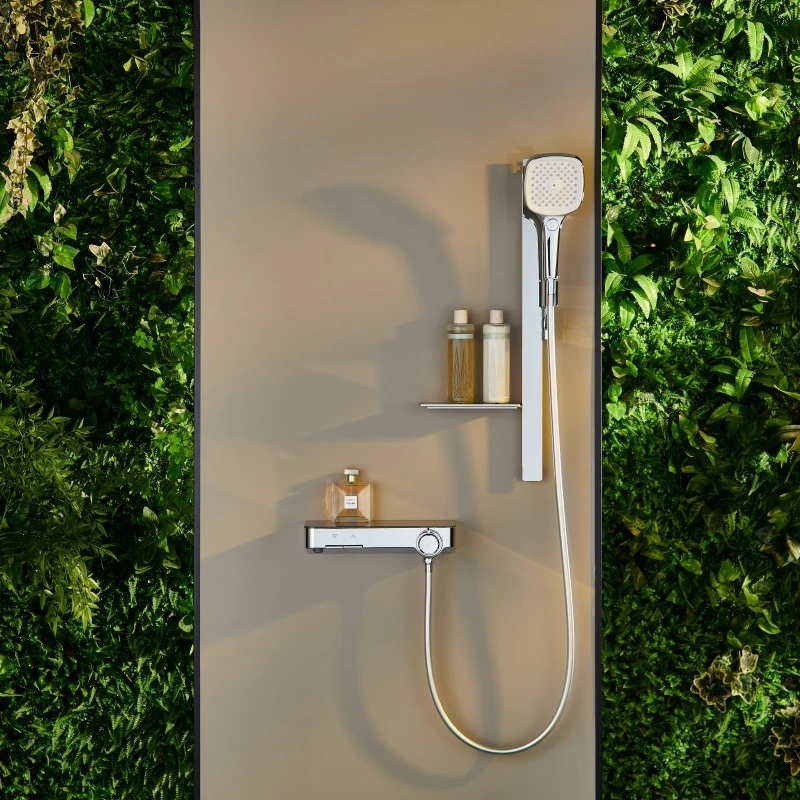 东格0162铜淋浴卫浴花洒套装卫生间电镀沐浴冷热增压喷头简易S