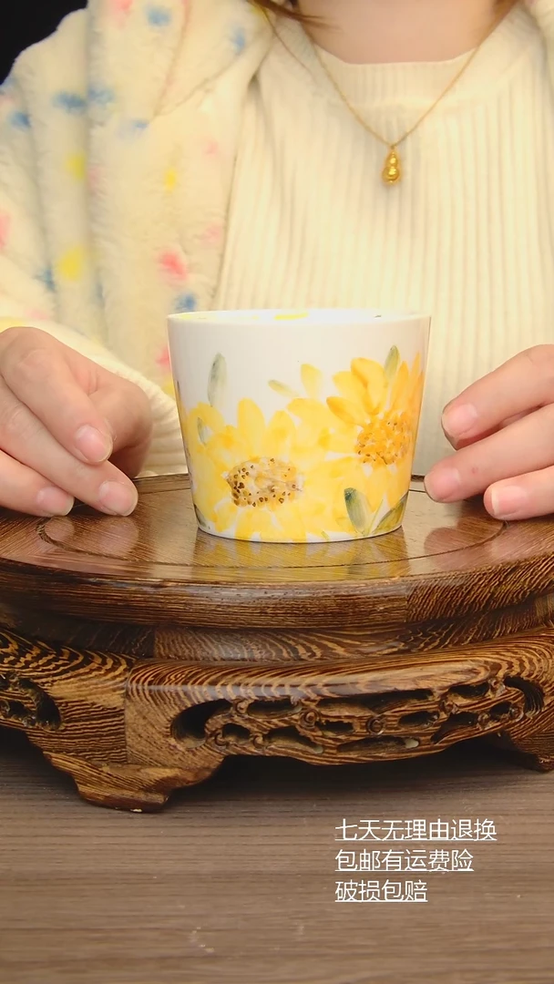 【闪购商品】杯子杯子手工手绘景德镇