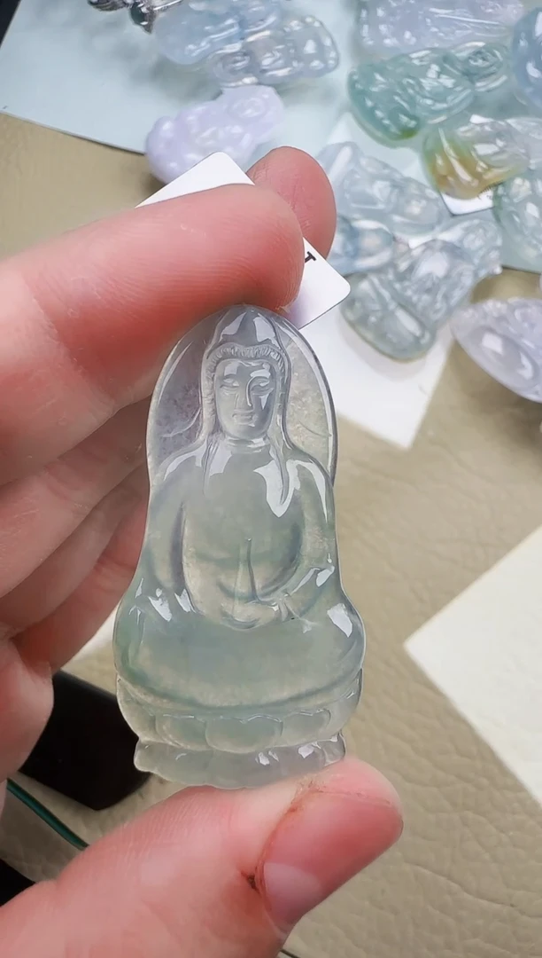颈饰未镶嵌翡翠缅甸翡翠a货