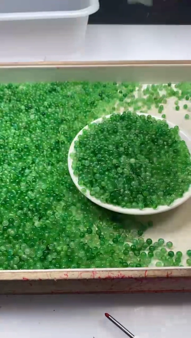 【闪购商品】玛瑙/玉髓颈饰未镶嵌w456绿飘花4mm*100颗