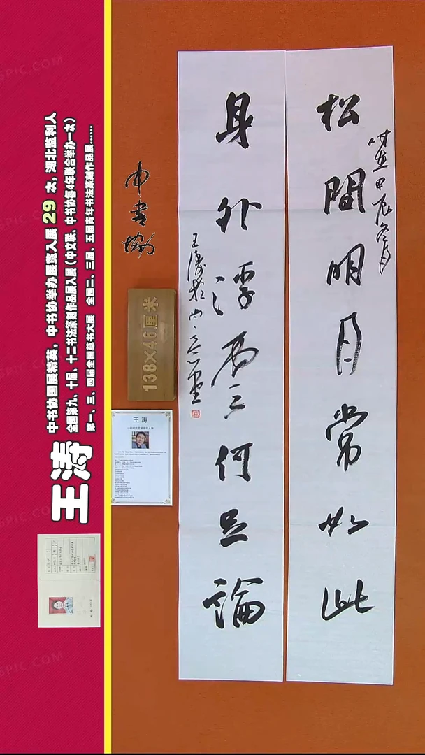 【闪购商品】书法1076中书王涛书法作品