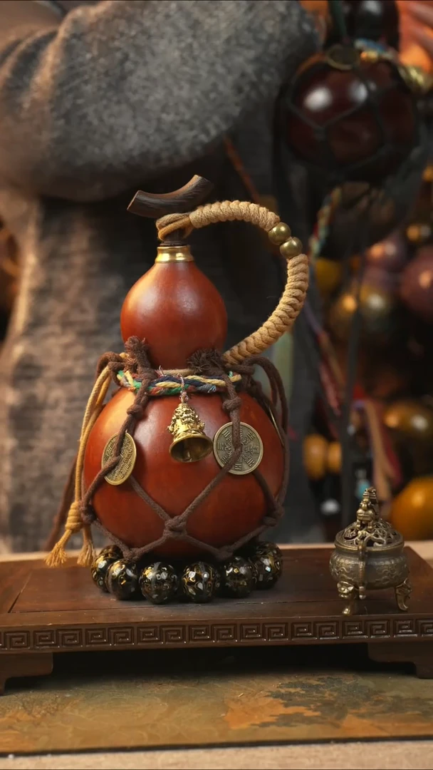 293大漆一物一拍记葫堂出品【不带手串】