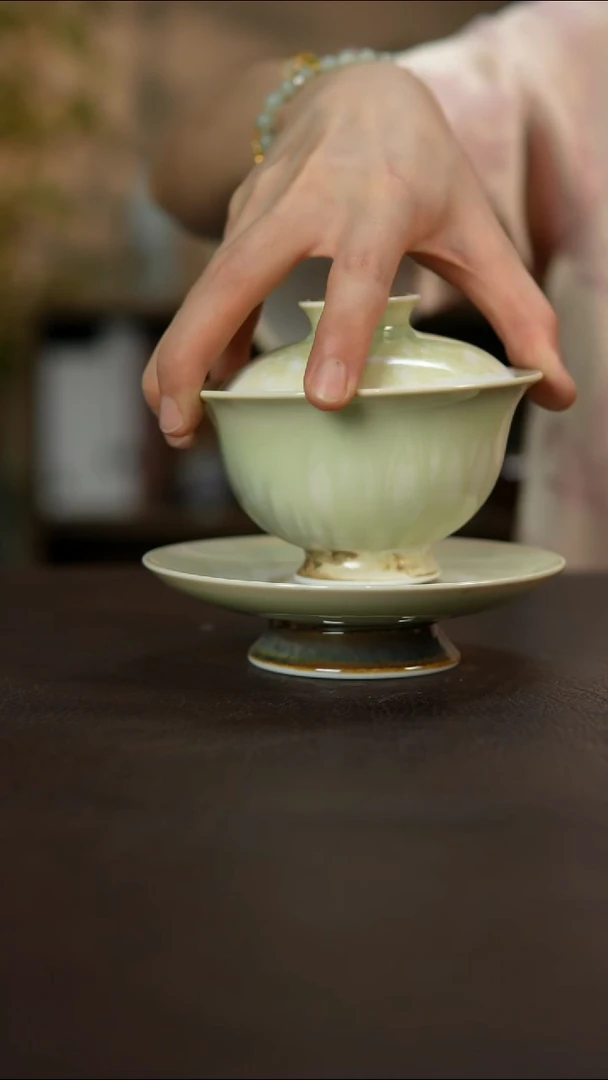 杯景德镇陶瓷杯碗柴烧多人