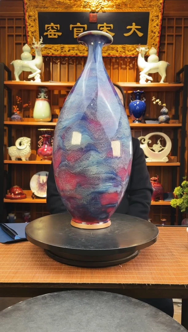 【闪购商品】摆件大宋官窑【1#玉壶春瓶】一片情意在玉壶