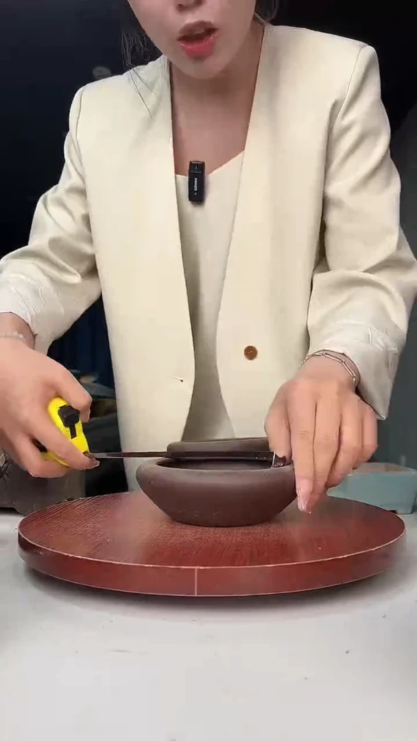 紫砂花盆浅草紫砂花盆