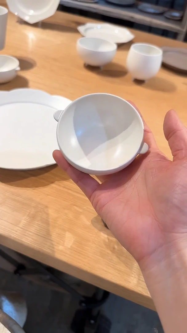 碗【预售】藤田小双耳碗*1随机发货