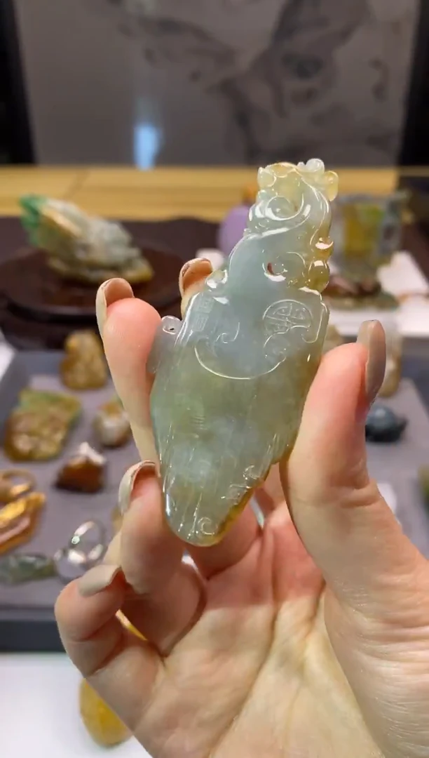 未镶嵌挂件翡翠翡翠挂件