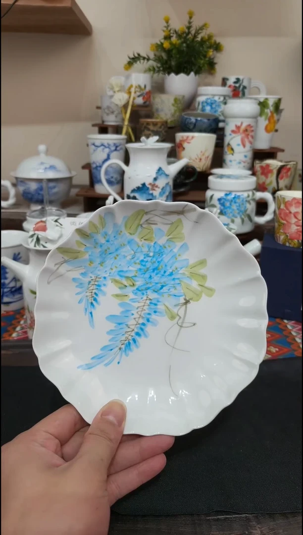 摆件景德镇手绘陶瓷