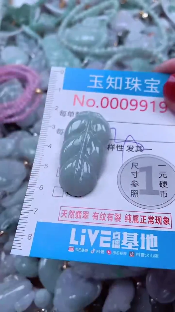 吊坠(不含链)未镶嵌翡翠9919