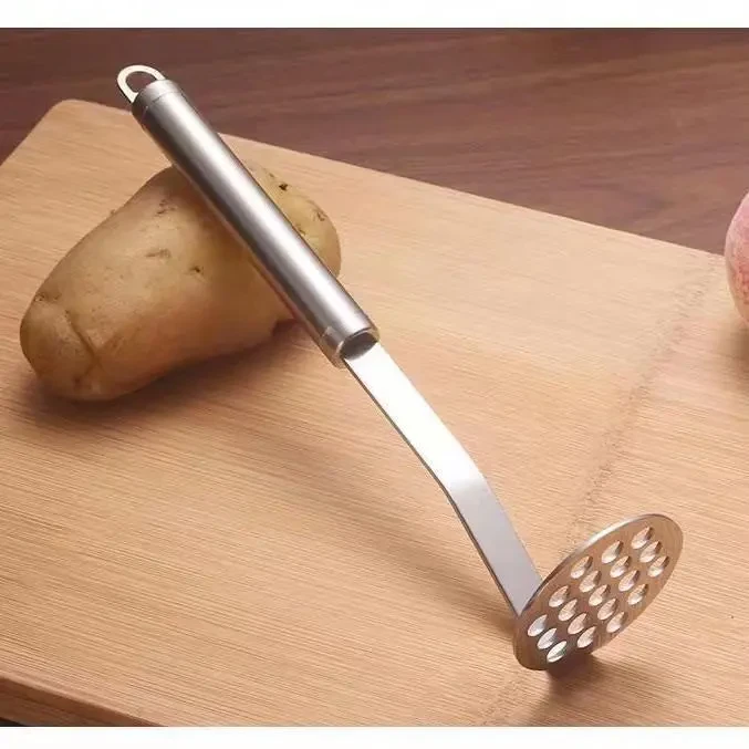 不锈钢土豆压泥器家用婴儿辅食土豆泥制作南瓜捣碎器生姜磨泥器