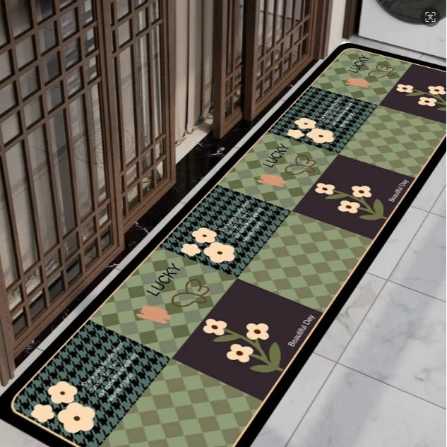 K55【40*120】硅藻泥厨房吸水吸油防滑卫生间浴室吸水垫