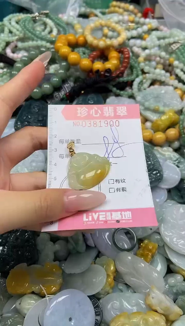 颈饰未镶嵌翡翠闪购0381900