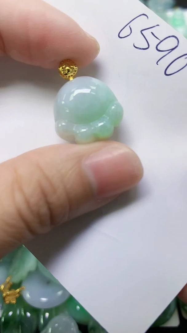 翡翠未镶嵌颈饰天然自然緬甸A貨翡翠