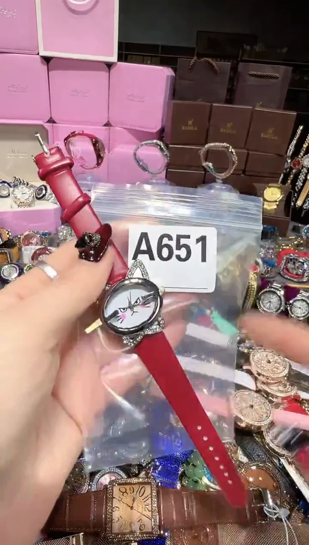 石英机芯不锈钢不锈钢直播定闪专用