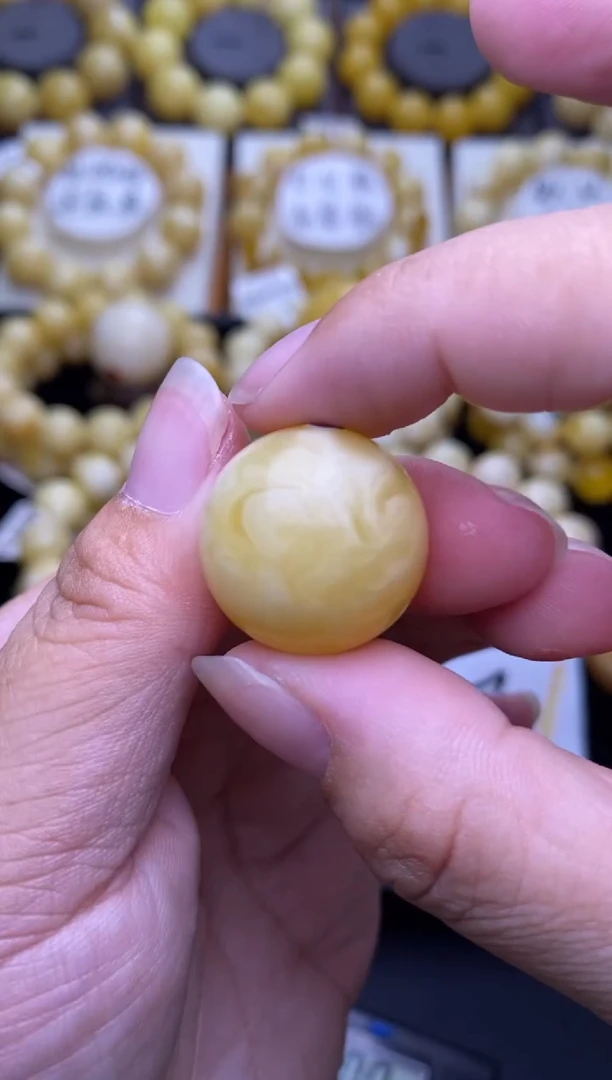 裸石琥珀未镶嵌大小姐珠宝严选62 20.8