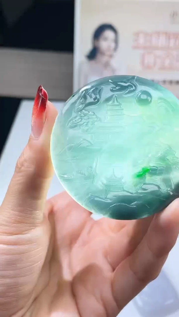 【闪购商品】定制翡翠未镶嵌不退不换CMH1件-A