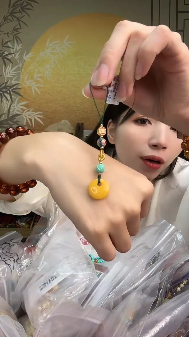 裸石琥珀未镶嵌H1465天然蜜蜡