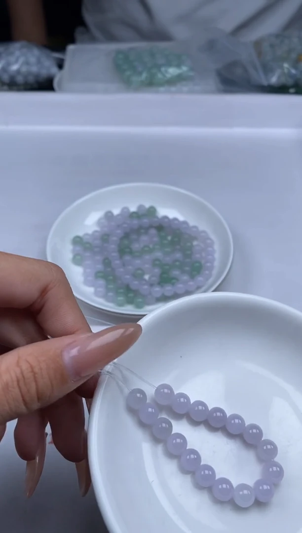 【闪购商品】翡翠颈饰未镶嵌贞城散珠批发DIY