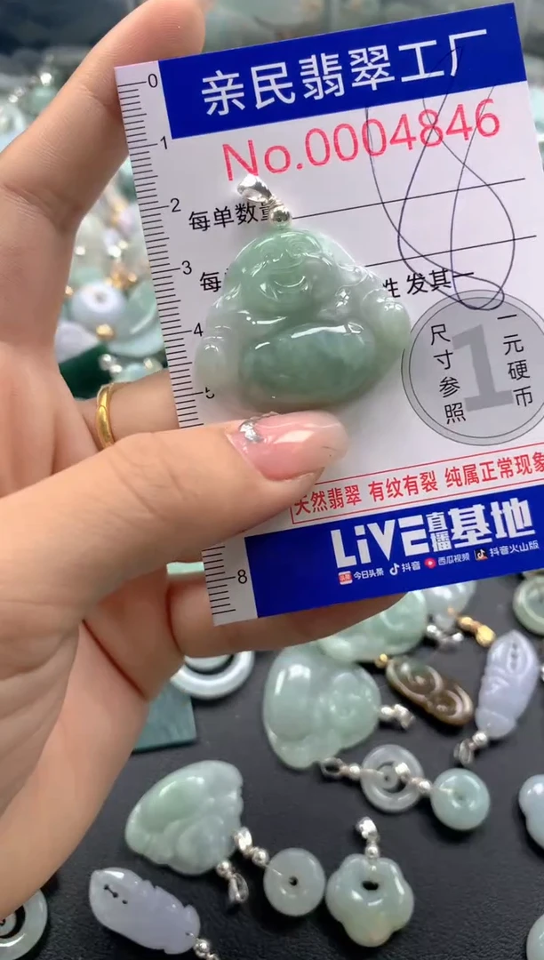 颈饰未镶嵌翡翠4846