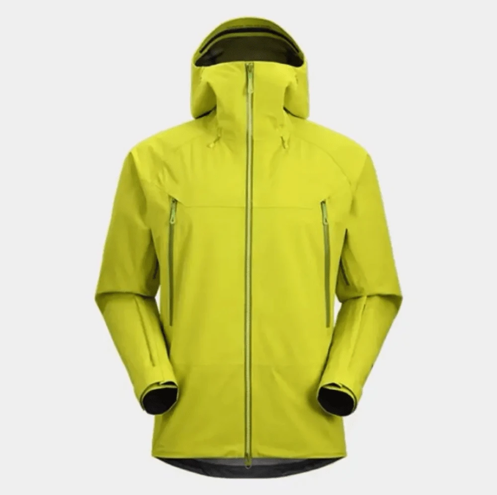 F专属2025新城市户外通勤连帽硬壳防水防风透气冲锋衣