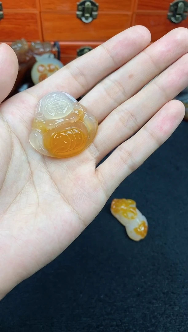 未镶嵌玛瑙/玉髓珠宝奇石安*0
