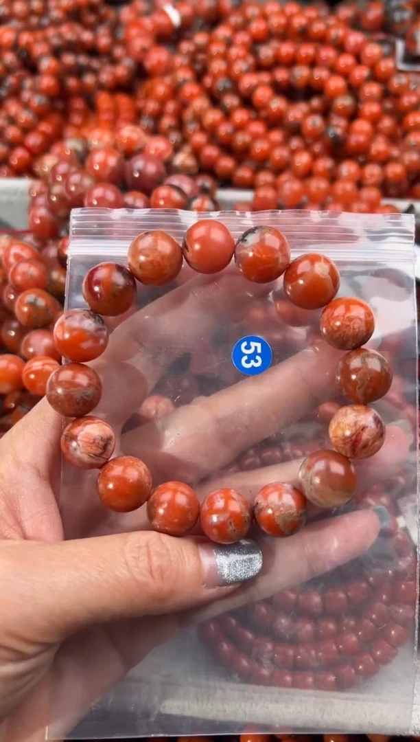 未镶嵌手串南红玛瑙13+