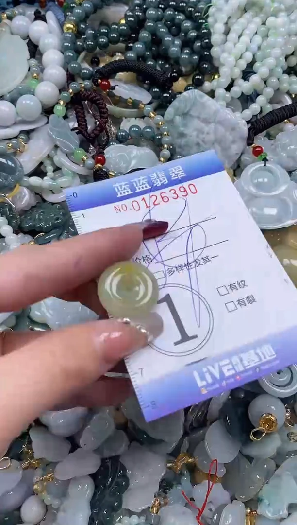 【闪购商品】翡翠颈饰未镶嵌闪购0126390多样性发其一