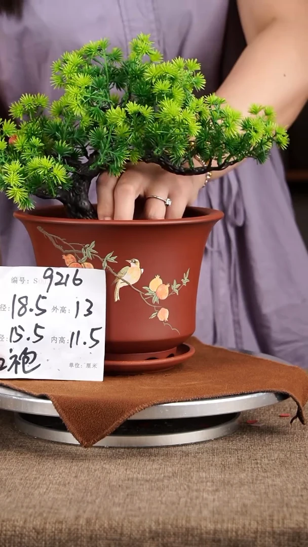 紫砂花盆紫砂花盆9216+z