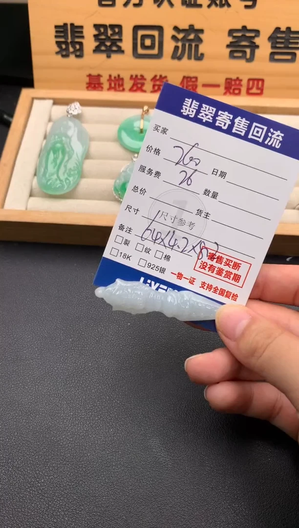 翡翠未镶嵌颈饰10143168