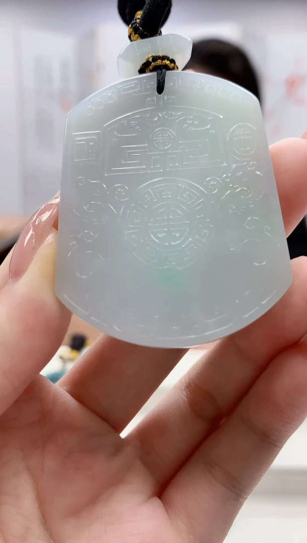 未镶嵌定制翡翠5060jw-毛货挂件11