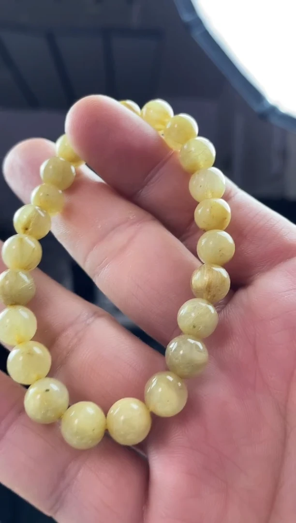 未镶嵌手链水晶发晶单圈手链150