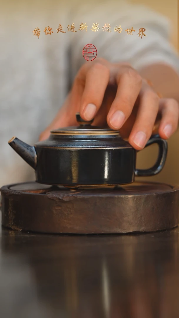 67柴房陶瓷柴烧窑宝周盘壶