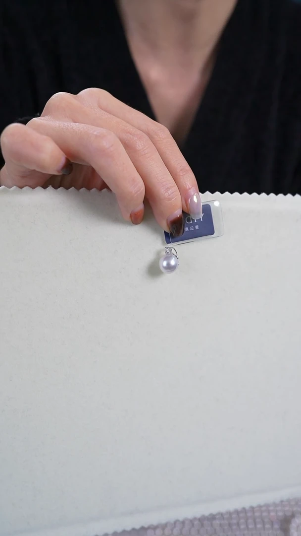 【闪购商品】海水珍珠吊坠(不含链)18K金镶嵌9-10mmakoya吊坠