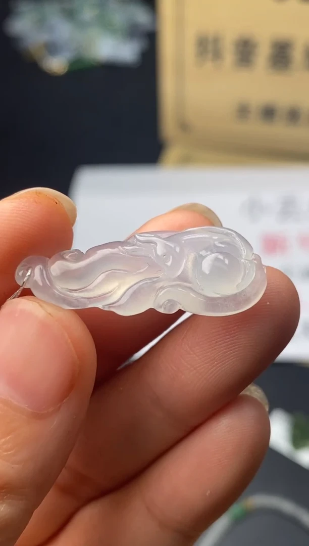 定制翡翠未镶嵌翡翠毛货发货发其一